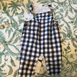 Janie and Jack baby gingham one piece